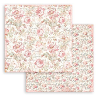 Stamperia Rose Parfum Maxi Background 12x12 Inch Paper Pack (SBBL126)